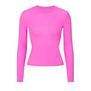 SKIMS Fits Everbody Long Sleeve T-Shirt XS